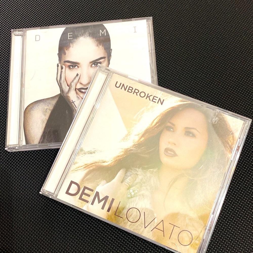 Demi Lovato / Unbroken & Demi - used CD - lot of 2